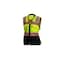 Pyramex Women's Safety Vest, Class 2, Hi-Vis Lime, Size M RVZF6110M - alternate 2